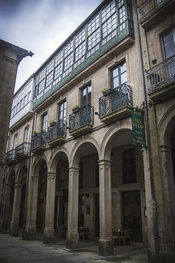 Hotel Rua Villar Сантяго де Компостела Екстериор снимка
